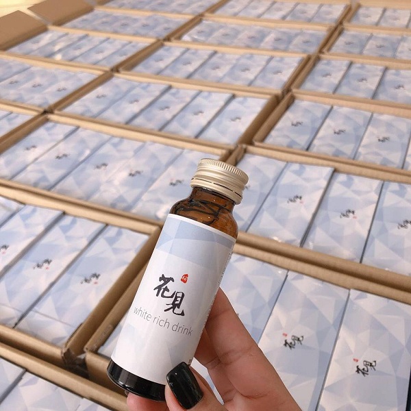 Nước uống trắng da White Rich Drink Nhật Bản - 10 chai x 50ml 5