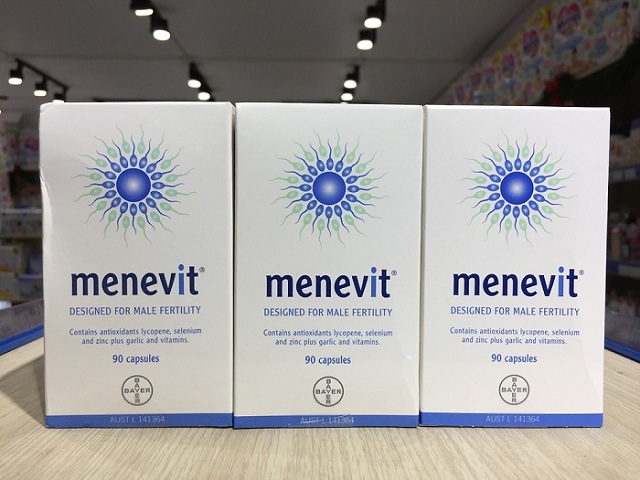 Thuốc Menevit 90 viên của Úc tăng chất lượng tinh trùng, thụ thai 5