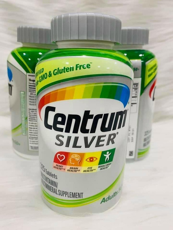 Centrum Silver 50+ của Mỹ - Vitamin tổng hợp dành cho người lớn 5