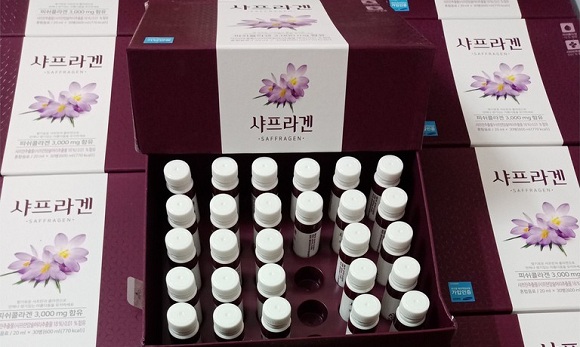 Nước uống Collagen Saffron Hàn Quốc có tốt không?