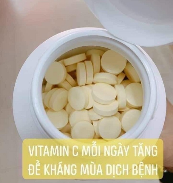 Viên ngậm Vitamin C 120g 80 viên của Hàn Quốc chính hãng 8