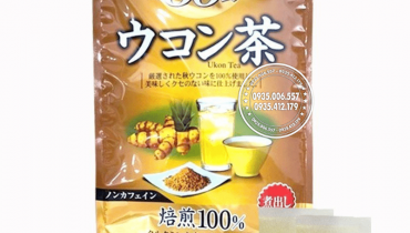 Trà nghệ mùa thu Orihiro Ukon Tea của Nhật Bản túi 60 gói