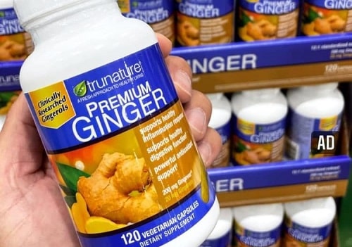 Viên uống gừng Trunature Premium Ginger review