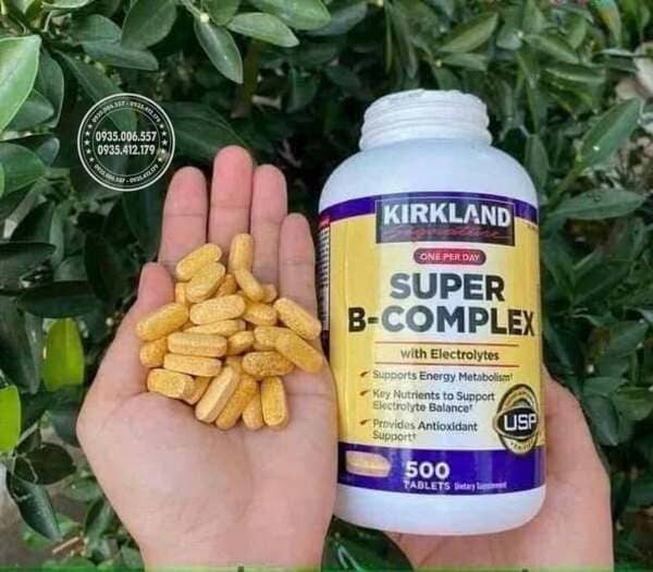 Giới thiệu Vitamin B tổng hợp Kirkland Super B-Complex là gì?